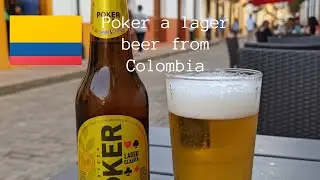 Poker a lager beer from Colombia