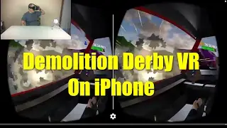 iPhone VR Game - Demolition Derby Virtual Reality Racing