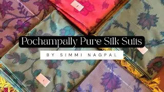 🔴 LIVE: Pochampally Pure Silk Suits  | Premium Authentic Handloom Collection