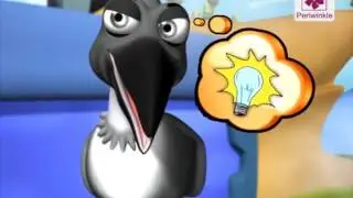 The Clever Crow | A 3D English Story for Children | Periwinkle | Story 11