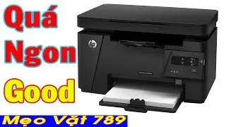 Đập hộp dùng thử Máy in HP M125A - HP LaserJet Pro MFP M125a - Mẹo Vặt 789