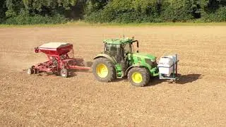 Horsch CO4 drilling oil seed rape