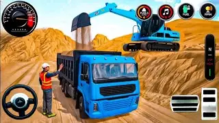 محاكاة البناء الحقيقي ثلاثي الأبعاد - JCB Excavator Driving - Android GamePlay 