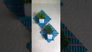 Cardboard wall shelf craft ideas 💡 #shortviral #short #diy #craft #youtubeshorts