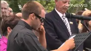 Funeral For Heroic Teenager