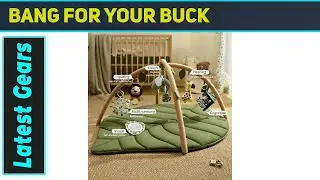 Blissful Diary Baby Play Gym & Activity Mat | Best Oversized Tummy Time Play Mat