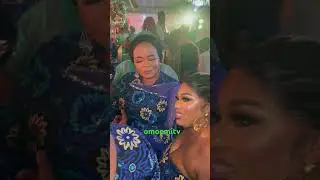 At fathia balogun Williams daughter wedding ceremony