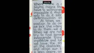Print Handwriting (Simple Writing) :) Improve your handwriting