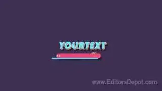 FREE 2D Clean Dubstep Intro Template: After Effects Template