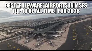 Лучшие *бесплатные* аэропортовые пейзажи в MSFS: Топ-10 всех времен (2026)