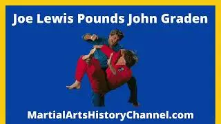Joe Lewis Pounds John Graden...He Gets Revenge at the End