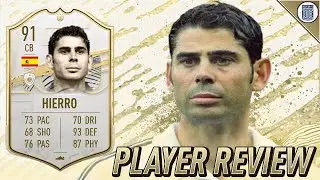 91 ОБЗОР ИГРОКА SBC PRIME ICON HIERRO! - FIFA 21 ULTIMATE TEAM