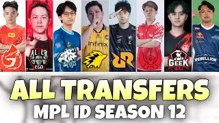 ALL CRAZY TRANSFERS IN MPL ID SEASON 12&hellip; 🤯
