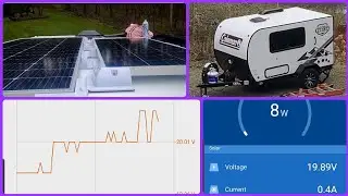 SOLAR SYSTEM INSTALL ON A COLEMAN RUBICON 1200RK