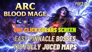 Arc&ndash;Spark Cast on Crit Blood Mage ⚡ Endgame Build | PoE 2