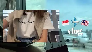 Finally going back after 2 years! | 🇸🇬🇲🇾 VTL Flight + Changi Vlog