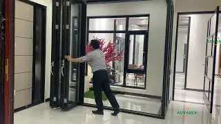 Guangzhou Advance   Germany hardwares high quality bifold doors