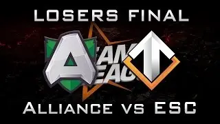 Alliance vs Escape Losers Final DreamLeague 2016 Highlights Dota 2
