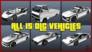 ВСЕ 15 автомобилей из DLC + невыпущенные транспортные средства из DLC 