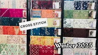 Cross Stitch Winter Collection 2025 😍 Cross Stitch New Collection 2025 😍 Life with HiraHashaam 