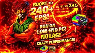 Bluestacks 5 Lag Fix 2026 |🔥 Best Settings For High & Low End PC Free Fire | Free Fire 32bit & 64bit
