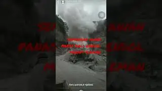 ngeri semburan awan panas merapi