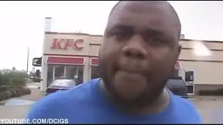 And i caught the chicken in my mouth