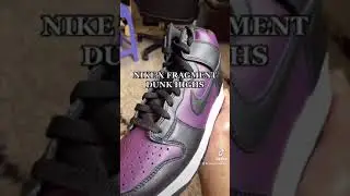 NIKE X FRAGMENT DUNK HIGHS