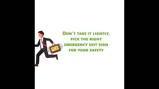 Importance of buying Emergency Signage from trusted Brand.