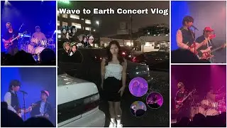 Wave to Earth | Showbox Sodo Seattle | merch, grwm, pit concert, & doordash at midnight