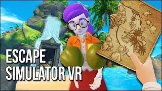 Escape Simulator VR | Успеем ли мы найти спрятанное сокровище до того, как истечет время?