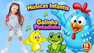 M&uacute;sicas Infantis da Galinha Pintadinha 🐔💙 | Bella Cantando e Brincando kids Songs e Nursery Rhymes