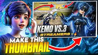 How To Make Thumbnail Pubg 3.8 New Update  || Make This Thumbnail Like Bixiop || #pubg #bgmi