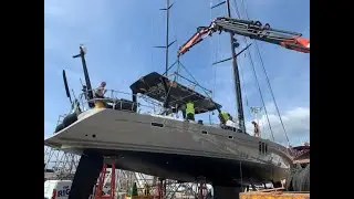 S/Y INTREPID | Composite Hardtop Bimini Installation | BMComposites