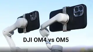 DJI Osmo Mobile 4 vs Osmo Mobile 5 - Cinematic 4k Footage Comparison - SANDMARC