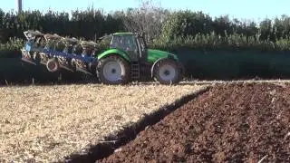 Deutz agrotron 200 e rabewerk supertube180 aratura mais