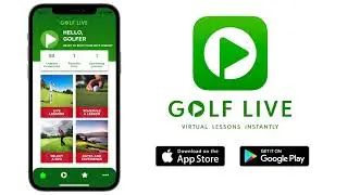 Golf Live Virtual Instant Golf Instruction App How To Video