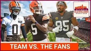 Multiple Cleveland Browns players CALL OUT THE FANS for cheering at Deshaun Watson's injury