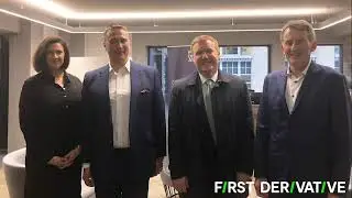 First Derivative welcomes Michael McGrath, the Irish Finance Minister.