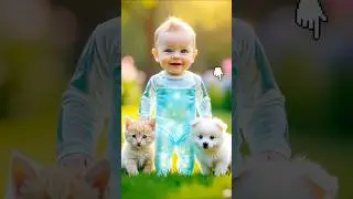 Kitten, Puppy & Baby Go Wild &ndash; Funniest Dance Ever! #babydance #funnyvideo #funnycat #shorts