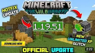 Minecraft Pe 1.19.51 Official Version Released | Minecraft 1.19.51 Hotfix Update!
