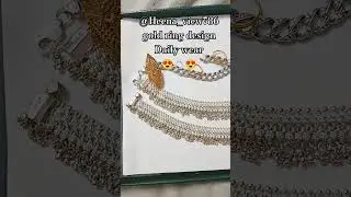 🪙 Gold ring design daily wear💥 silver chain party wear 💥short video like #comment# share #subscribe