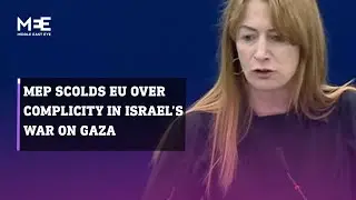 Irish MEP Clare Daly scolds the EU over their complicity in Israel&rsquo;s war on Gaza