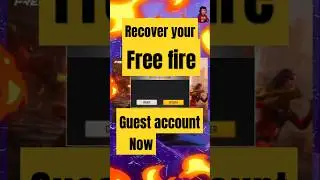How to recover your Free Fire Guest accounts#freefire #recoverffacount#FreeFireMalayalam#raistar