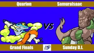 RWSU #6 Winner Finals Quarion (Ranno) VS Samuraisaac (Kragg) Rivals of Aether