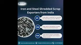 Iron and Steel Shredded Scrap Exporters in India