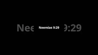 Neemias 9:29 #Deus #Jesus #Yeshua #Biblia #f&eacute; #shorts #viralshorts #jovemcrist&atilde;o #versiculododia