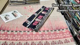 Palwasha Signature Dora Premium Lawn Shirt 😍💯 Special Digital Diamond Voile Dupatta For Sale