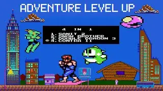 Nes 4 in 1 Best Video Games Cartridge : Nostalgia Gameplay