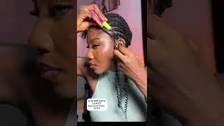 🤯How to Install Crochet Braids with Kinky Curly HUMAN HAIR Step-by-Step Tutorial